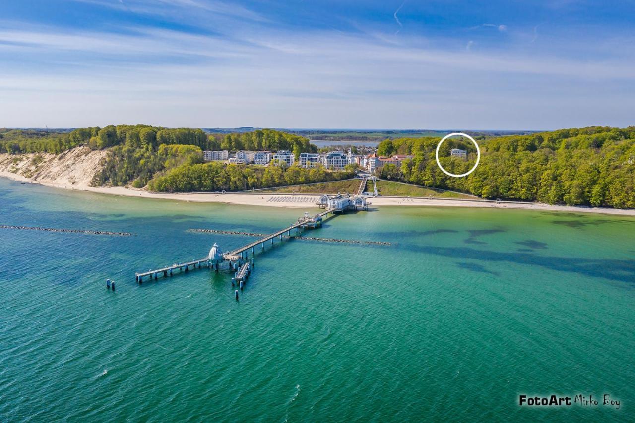 Studio 28, Residenz Seeblick Mit Seitlichen Ostseeblick Sellin  Exteriér fotografie